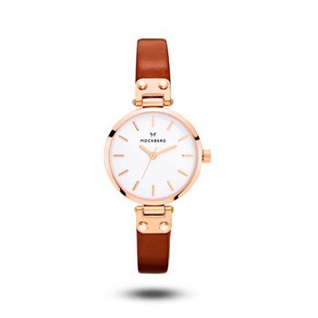 Mockberg Vilde Petite Forgyldt stål Quartz Dame ur, model 30758